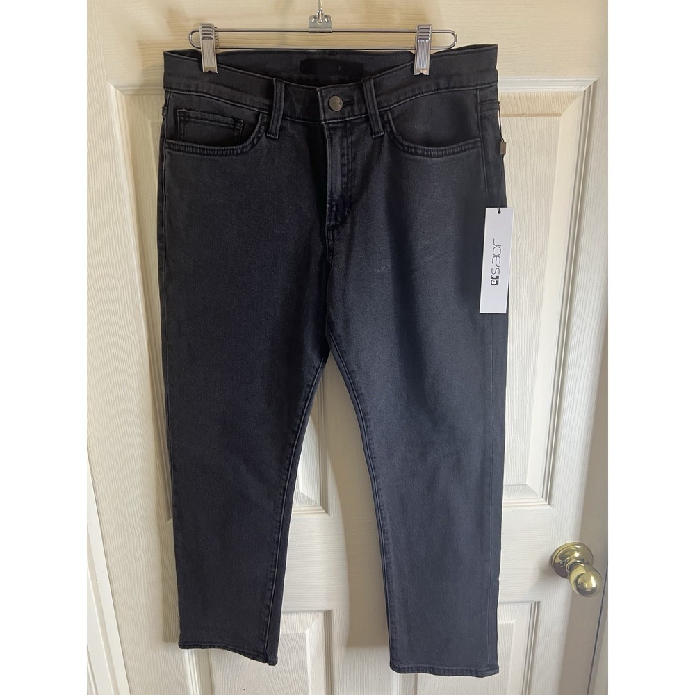 Joe's The Lara Petite Straight Roulette Clean‎ Black Jeans Size 28 Women's